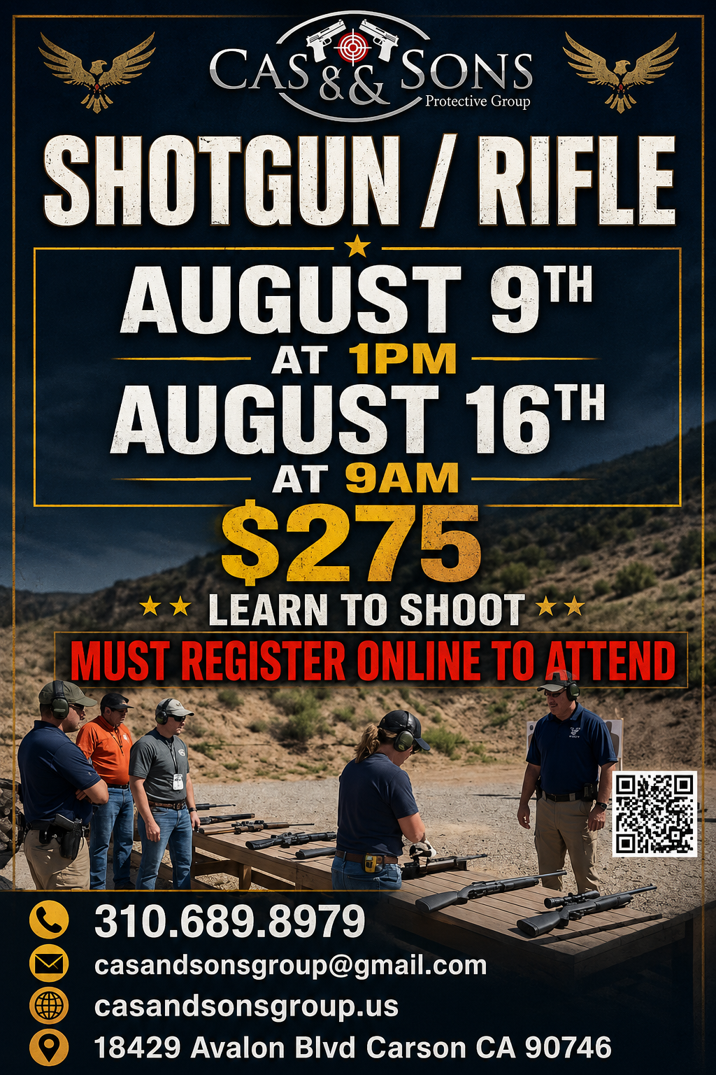SHOTGUN & RIFLE TRAINING