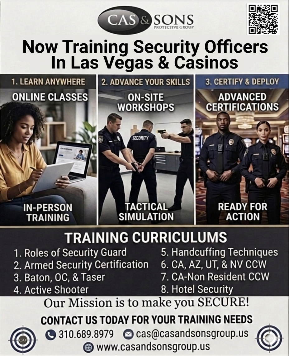 LAS VEGAS CASINO TRAINING